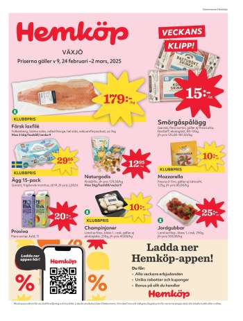 Hemköp reklamblad - 24/2 2025 - 2/3 2025.