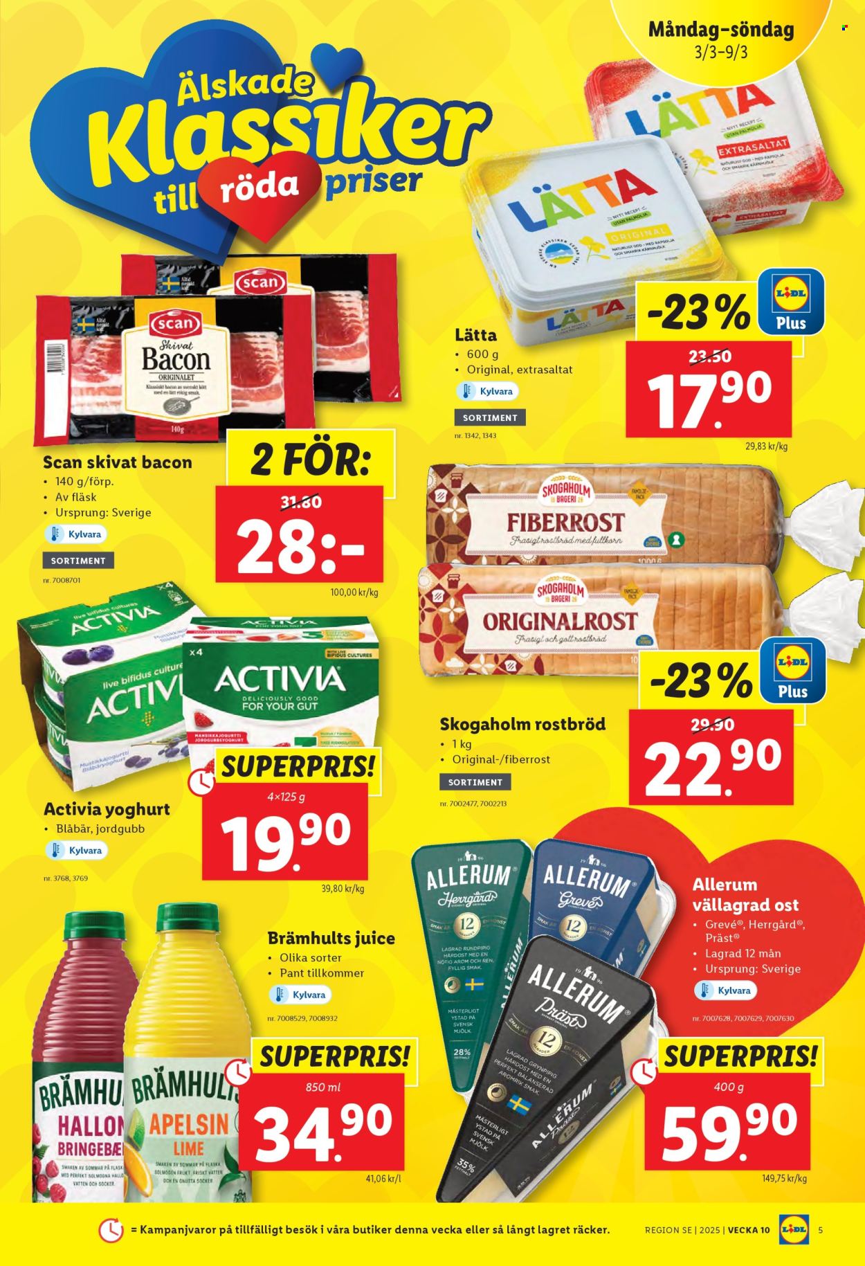 Lidl reklamblad - 3/3 2025 - 9/3 2025. Sida 5