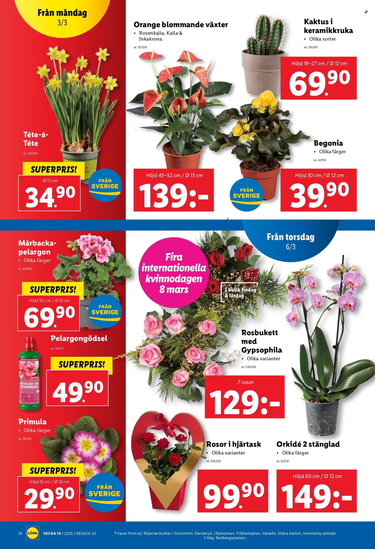 Lidl reklamblad - 3/3 2025 - 9/3 2025. Sida 19