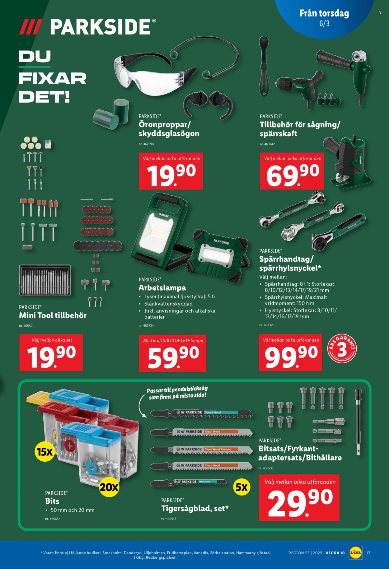 Lidl reklamblad - 3/3 2025 - 9/3 2025. Sida 20