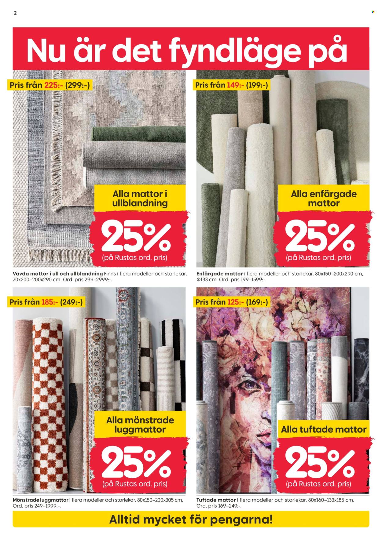 Rusta reklamblad - 24/2 2025 - 2/3 2025. Sida 2