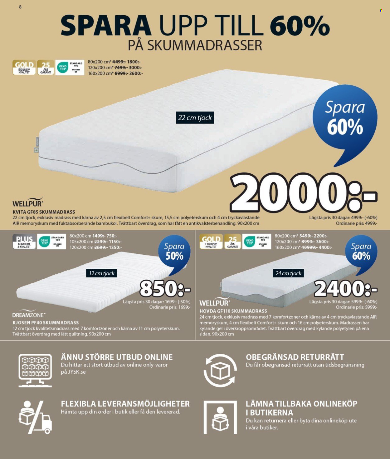 JYSK reklamblad - 24/2 2025 - 9/3 2025. Sida 9