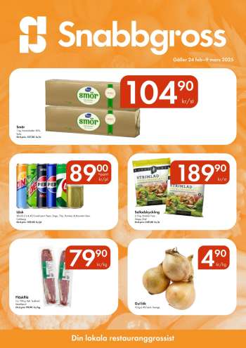 Snabbgross reklamblad - 24/2 2025 - 9/3 2025.