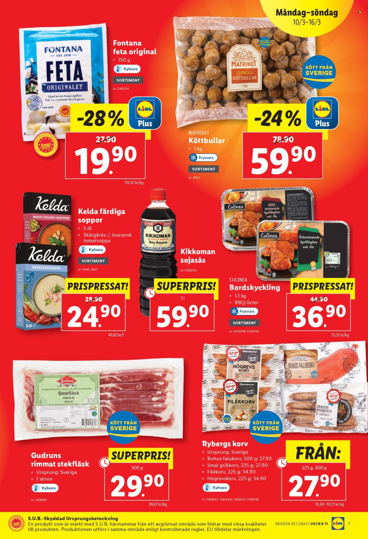 Lidl reklamblad - 10/3 2025 - 16/3 2025. Sida 7