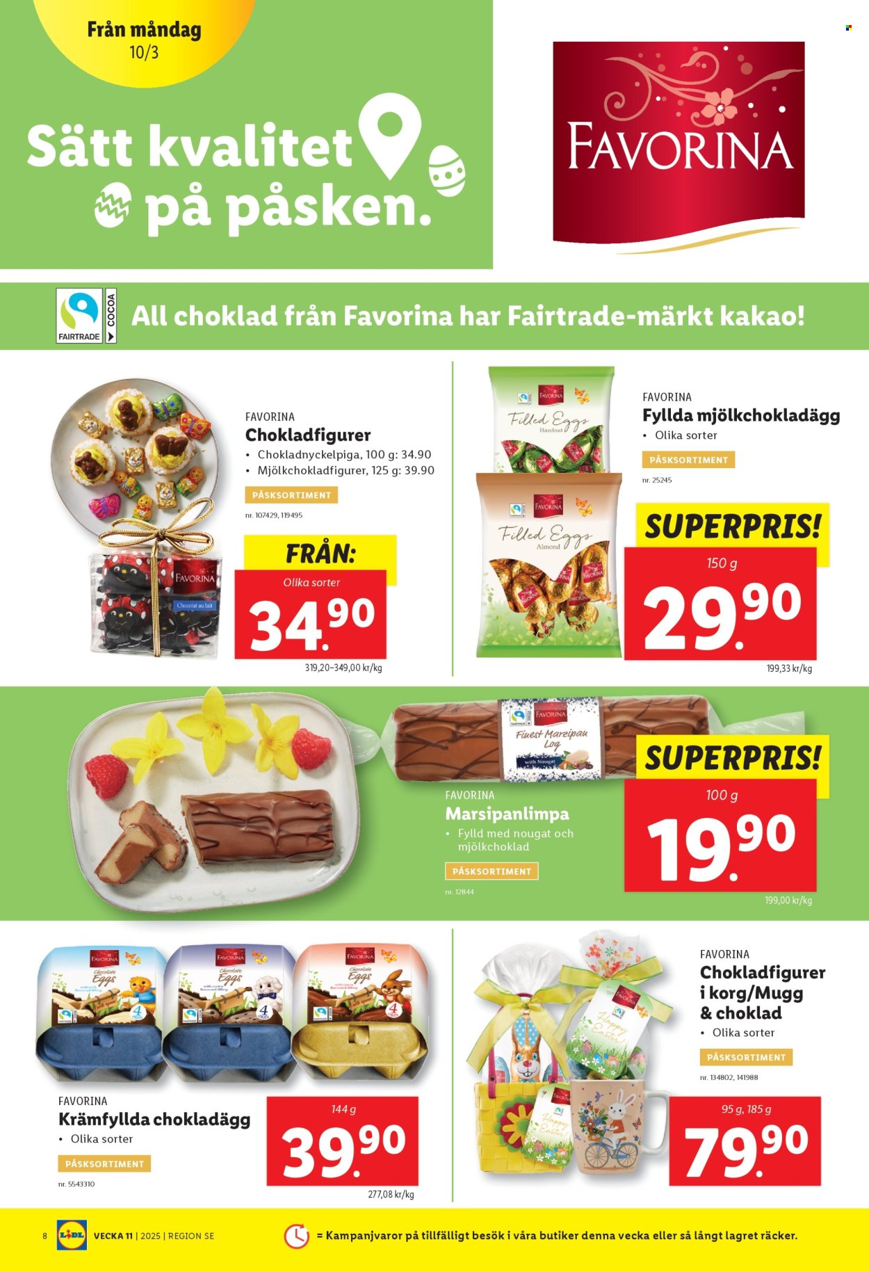 Lidl reklamblad - 10/3 2025 - 16/3 2025. Sida 8