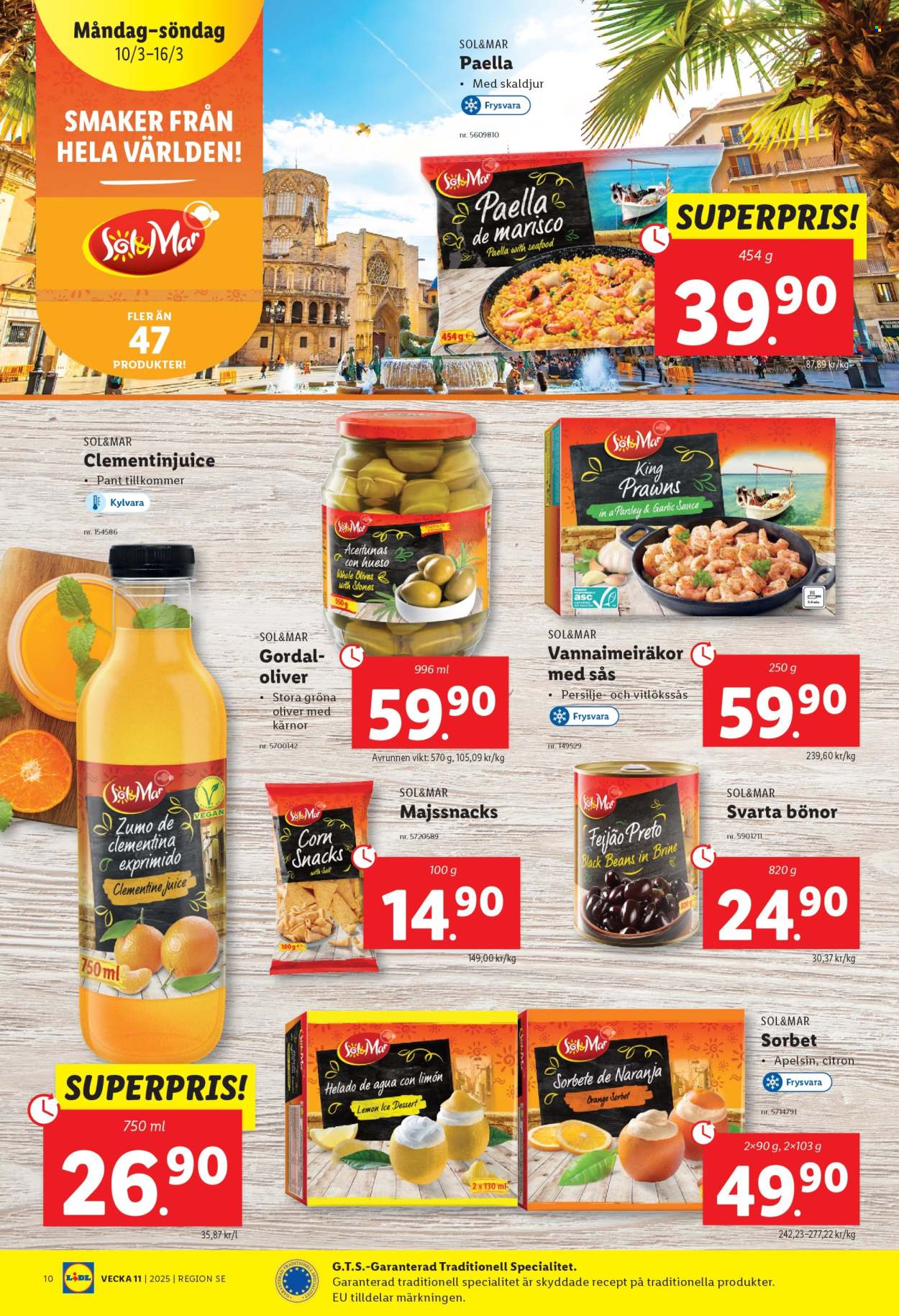Lidl reklamblad - 10/3 2025 - 16/3 2025. Sida 11