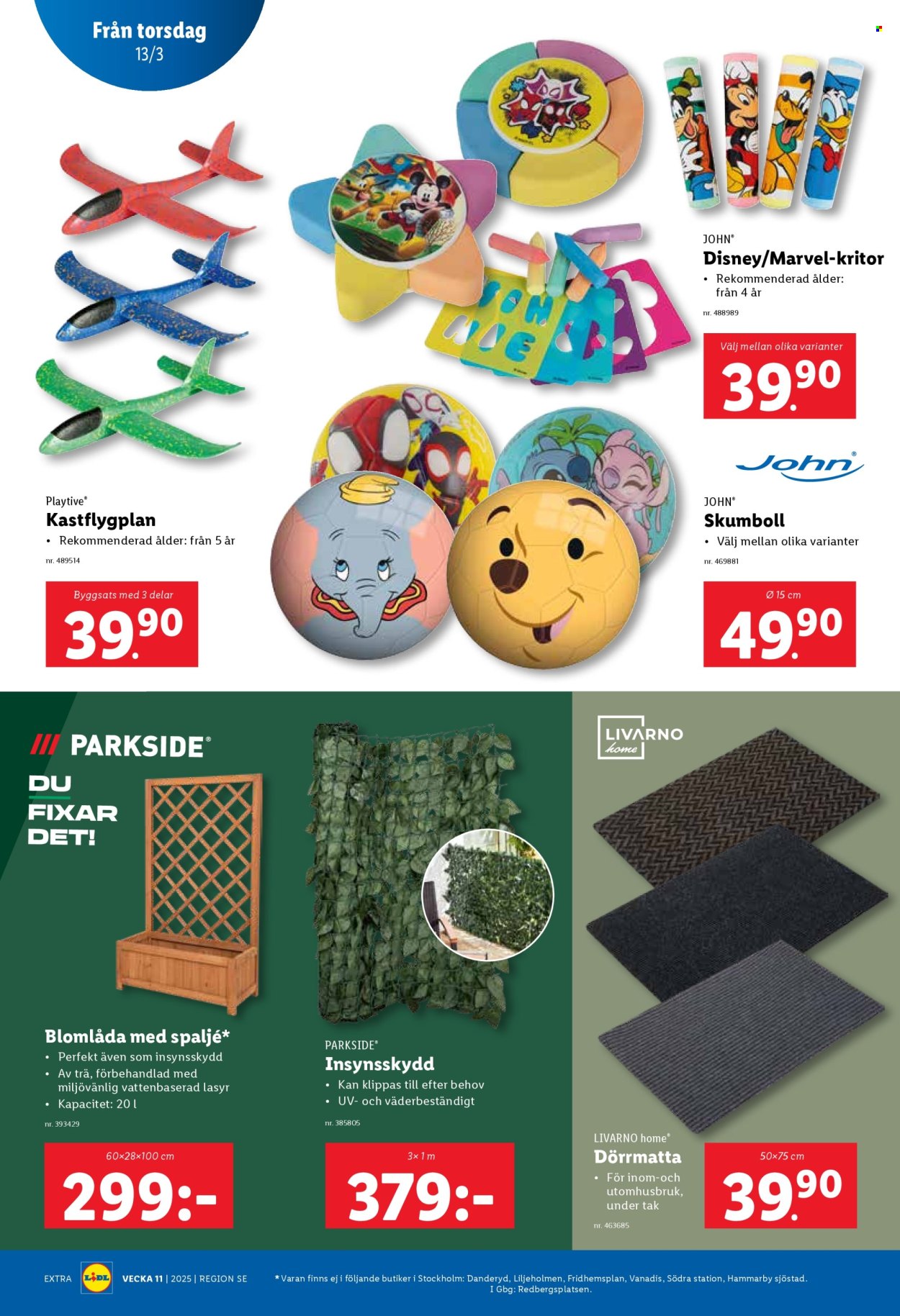 Lidl reklamblad - 10/3 2025 - 16/3 2025. Sida 25