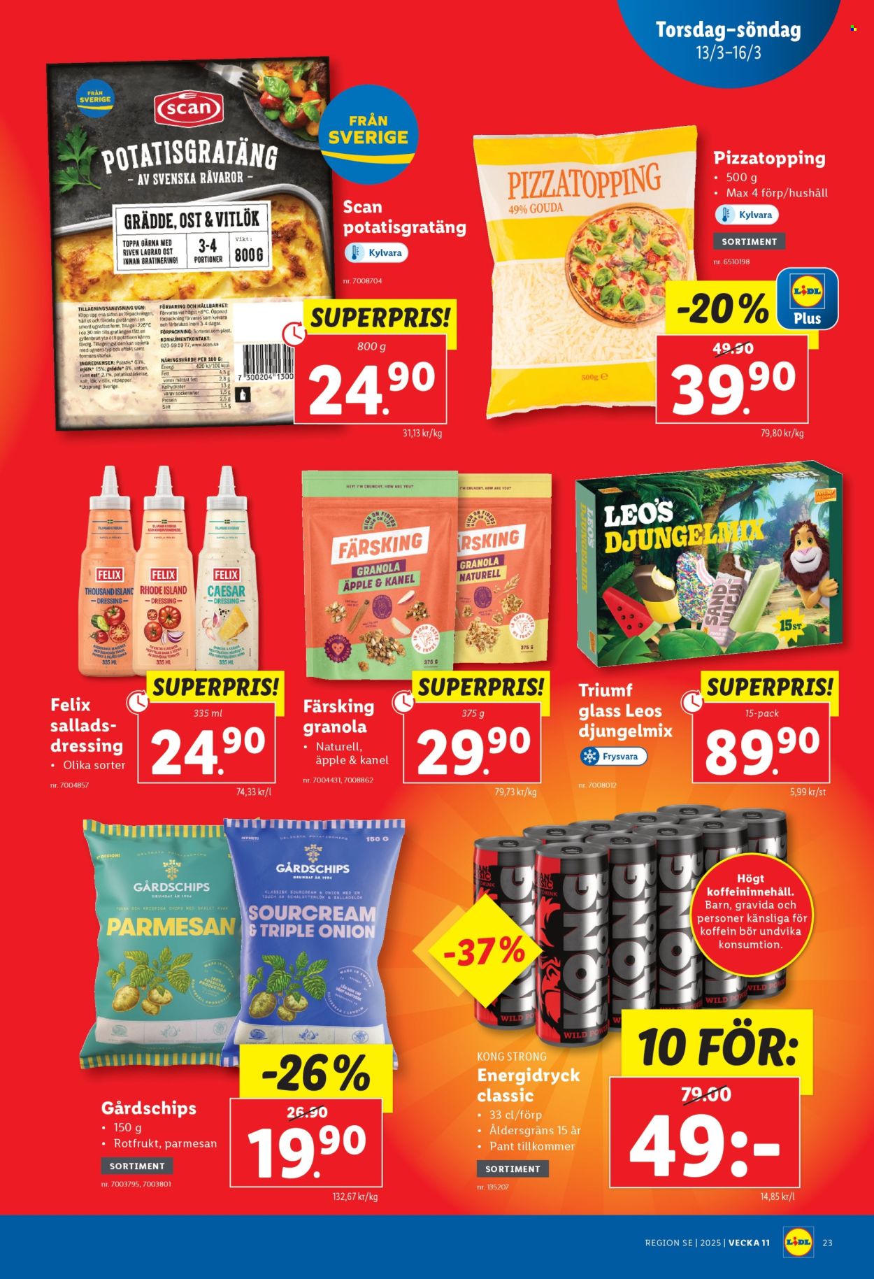 Lidl reklamblad - 10/3 2025 - 16/3 2025. Sida 27
