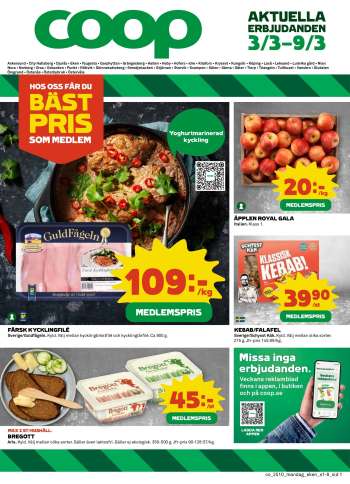 Coop reklamblad - 3/3 2025 - 9/3 2025.