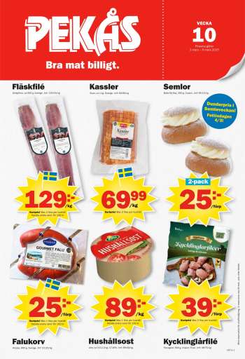 Pekås reklamblad - 3/3 2025 - 9/3 2025.