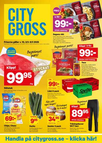 City Gross reklamblad - 3/3 2025 - 9/3 2025.