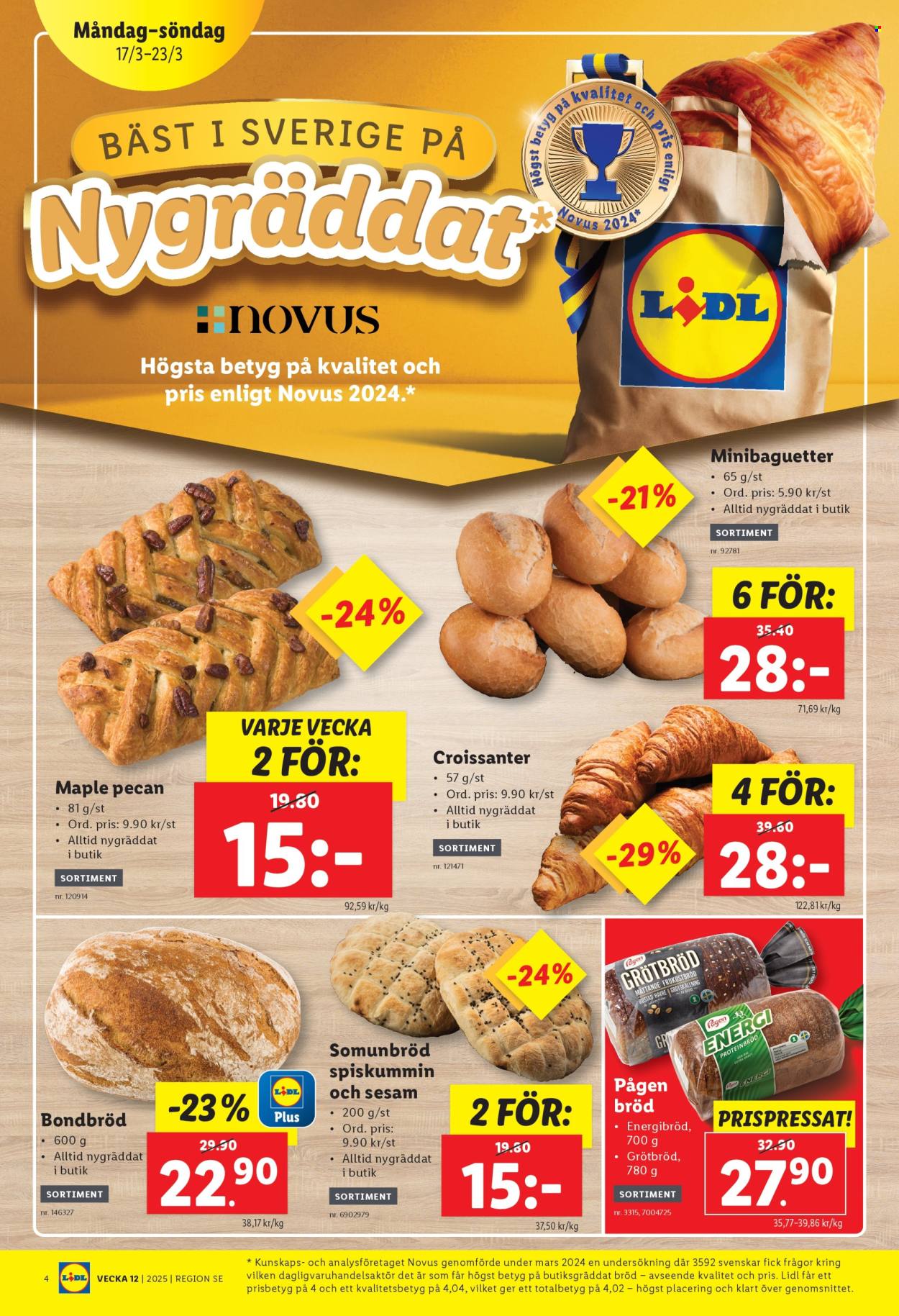 Lidl reklamblad - 17/3 2025 - 23/3 2025. Sida 4
