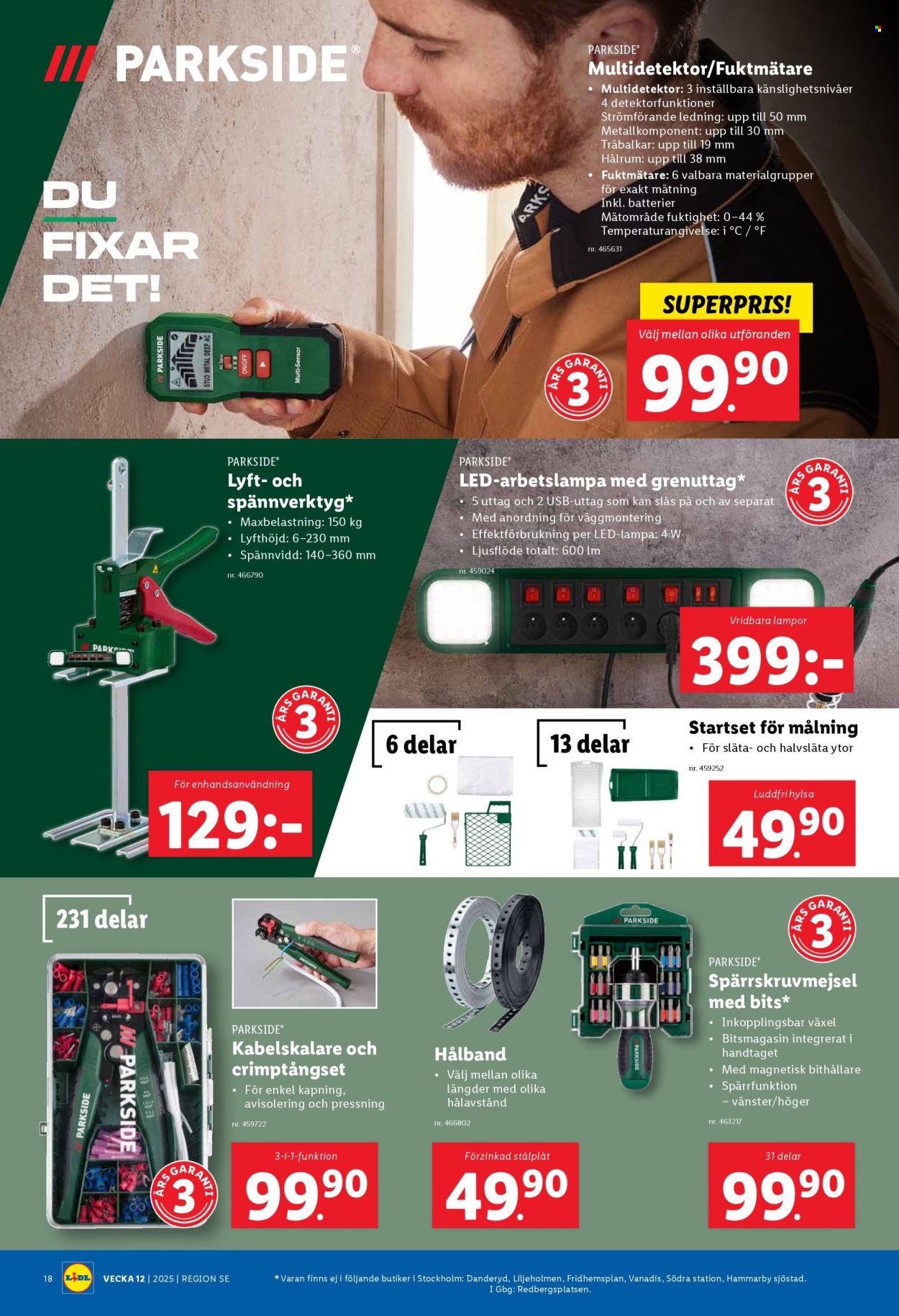 Lidl reklamblad - 17/3 2025 - 23/3 2025. Sida 20