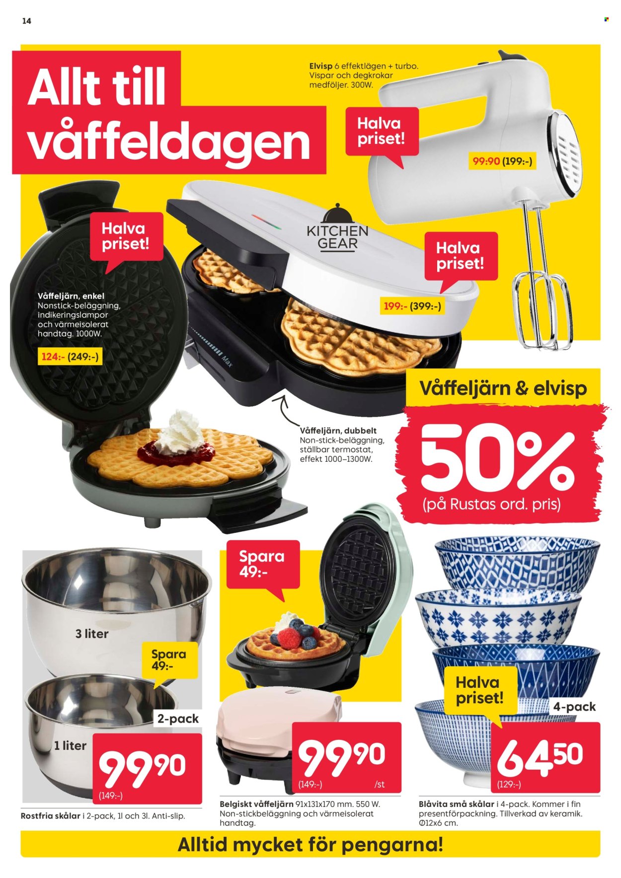Rusta reklamblad - 10/3 2025 - 16/3 2025. Sida 14
