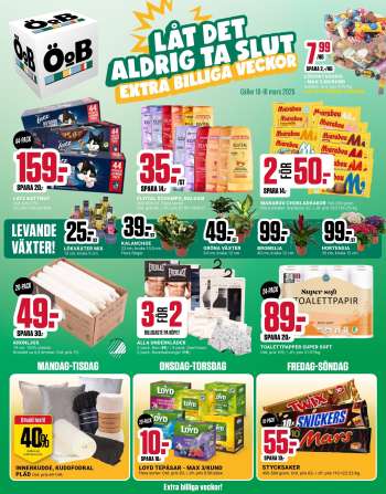 ÖoB reklamblad - 10/3 2025 - 16/3 2025.