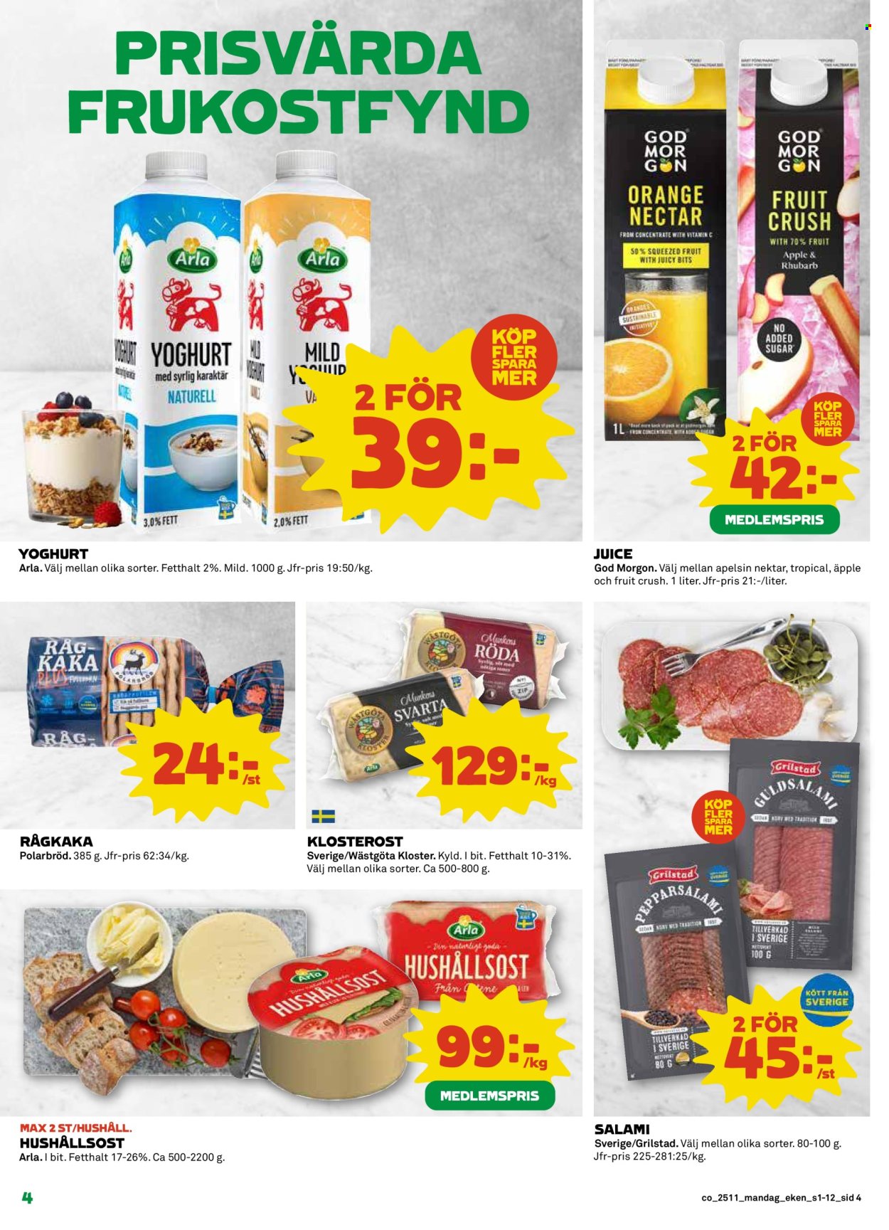 Coop reklamblad - 10/3 2025 - 16/3 2025. Sida 4