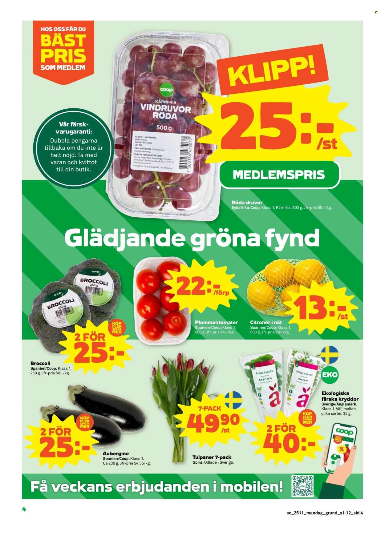 Stora Coop reklamblad - 10/3 2025 - 16/3 2025. Sida 4