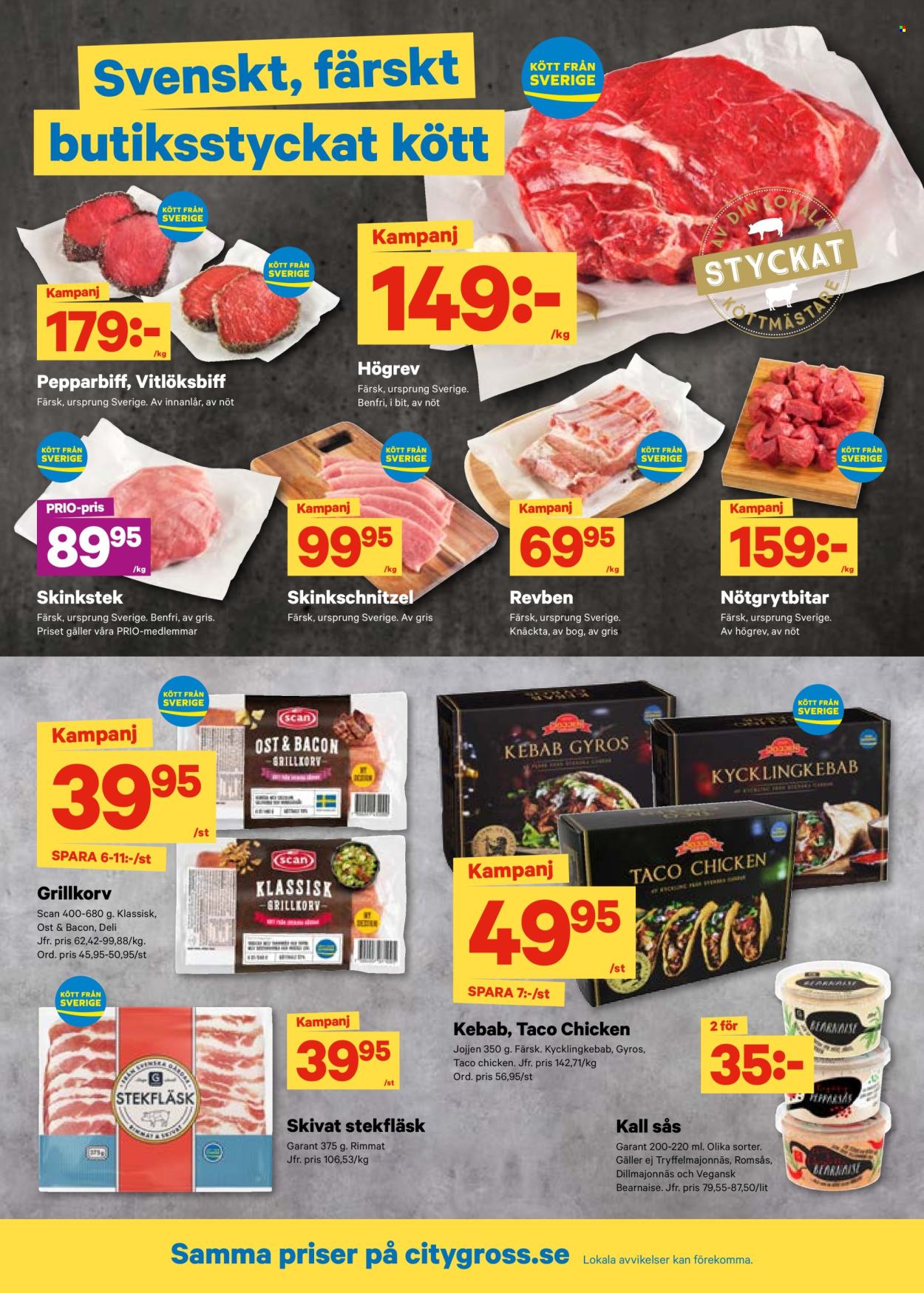 City Gross reklamblad - 10/3 2025 - 16/3 2025. Sida 2