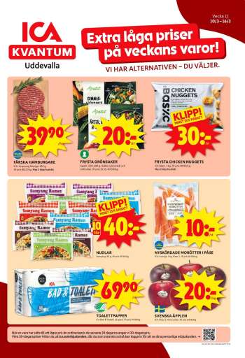 ICA reklamblad - 10/3 2025 - 16/3 2025.