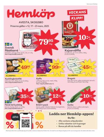 Hemköp reklamblad - 17/3 2025 - 23/3 2025.