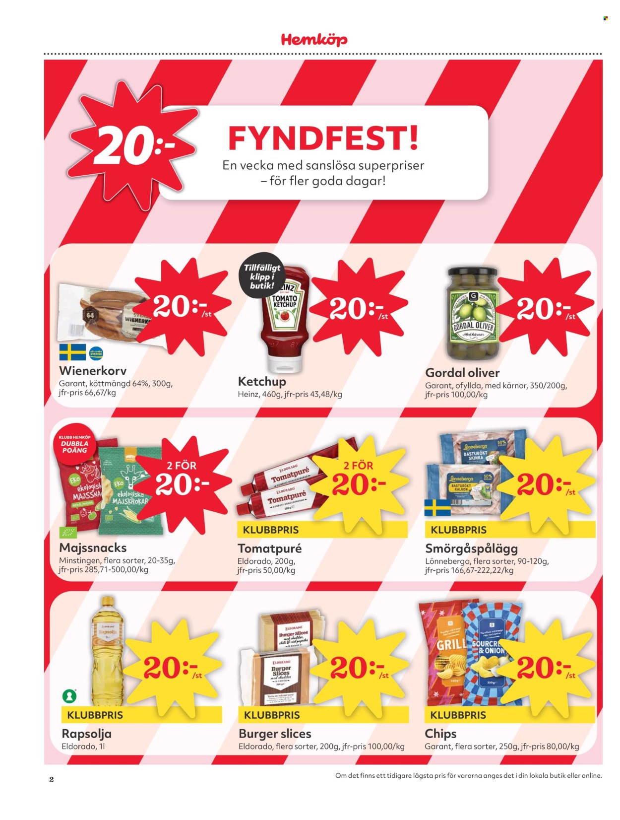 Hemköp reklamblad - 17/3 2025 - 23/3 2025. Sida 2