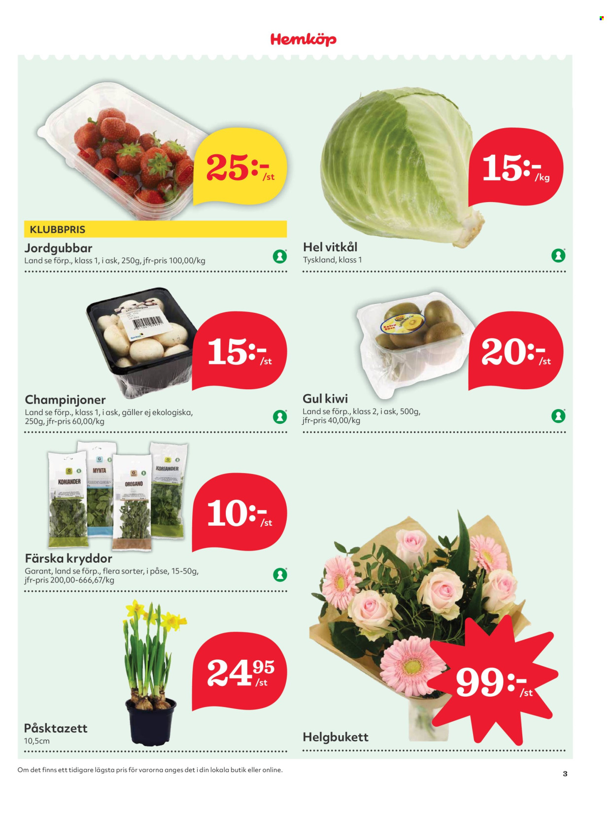 Hemköp reklamblad - 17/3 2025 - 23/3 2025. Sida 3