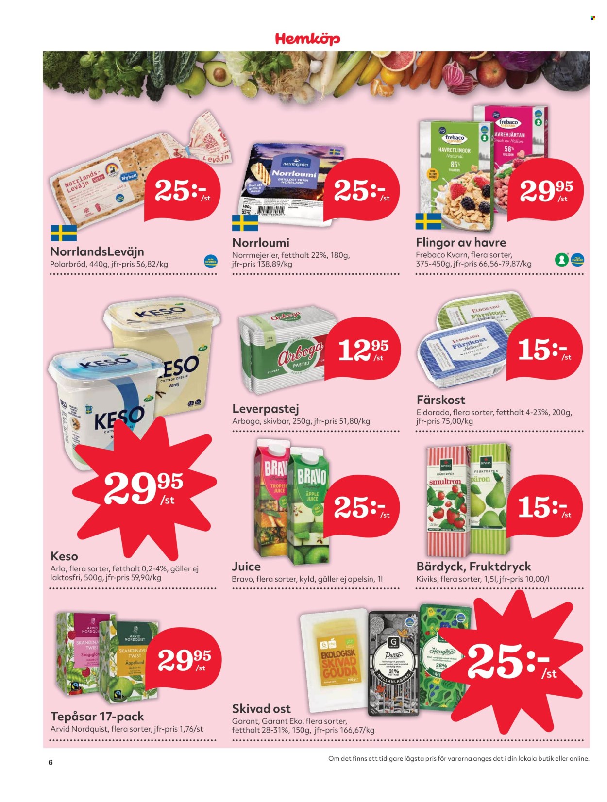 Hemköp reklamblad - 17/3 2025 - 23/3 2025. Sida 6