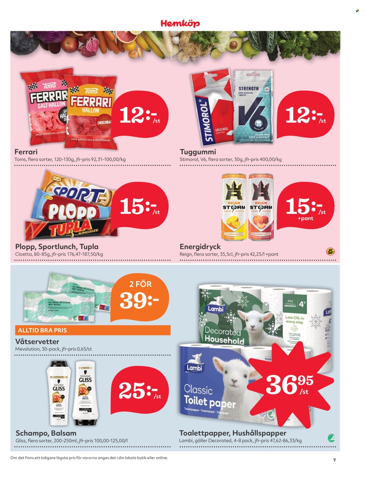 Hemköp reklamblad - 17/3 2025 - 23/3 2025. Sida 7
