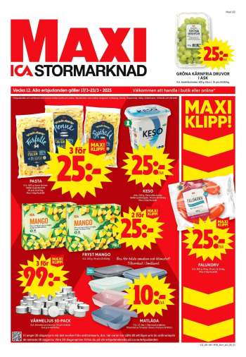 ICA reklamblad - 17/3 2025 - 23/3 2025.