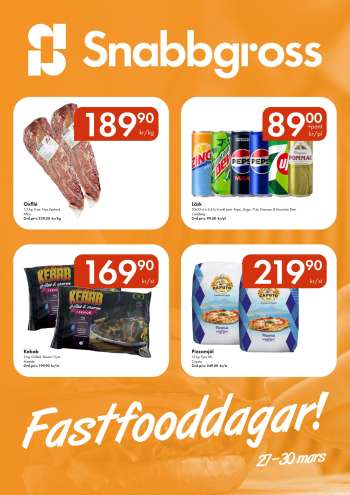Snabbgross reklamblad - 27/3 2025 - 30/3 2025.
