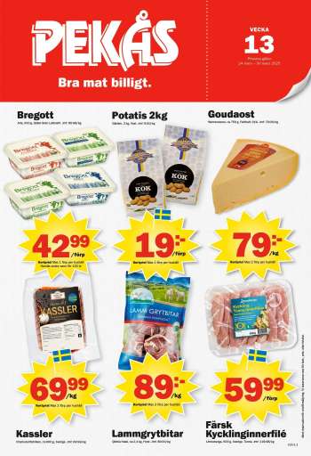 Pekås reklamblad - 24/3 2025 - 30/3 2025.