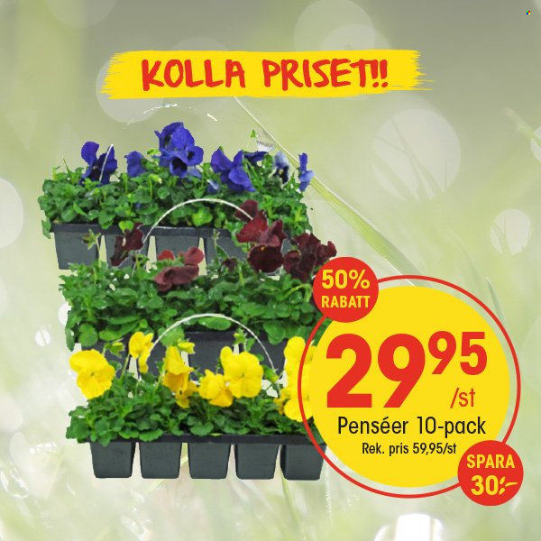 EKO reklamblad. Sida 1