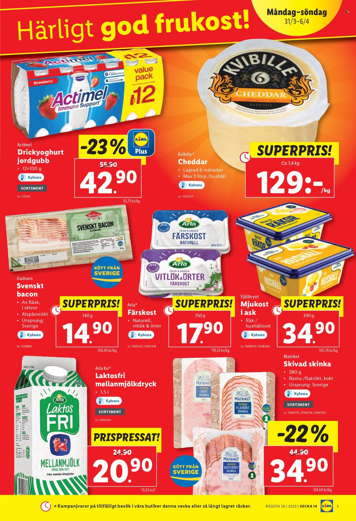 Lidl reklamblad - 31/3 2025 - 6/4 2025. Sida 5