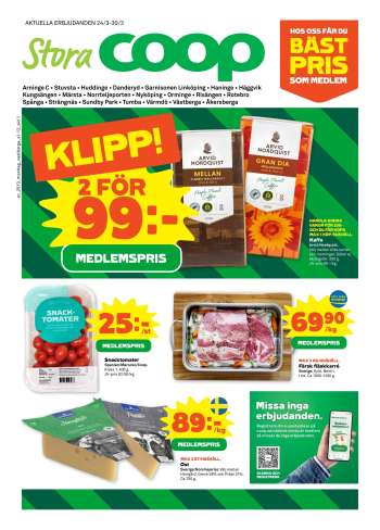 Stora Coop reklamblad - 24/3 2025 - 30/3 2025.