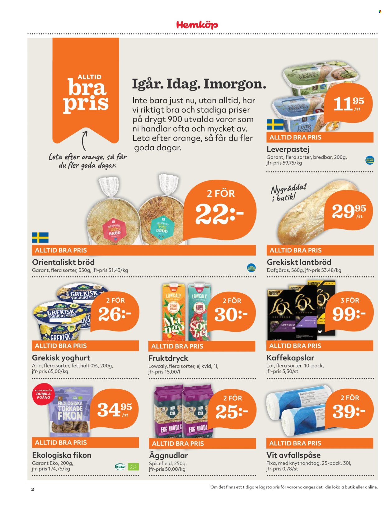 Hemköp reklamblad - 24/3 2025 - 30/3 2025. Sida 2