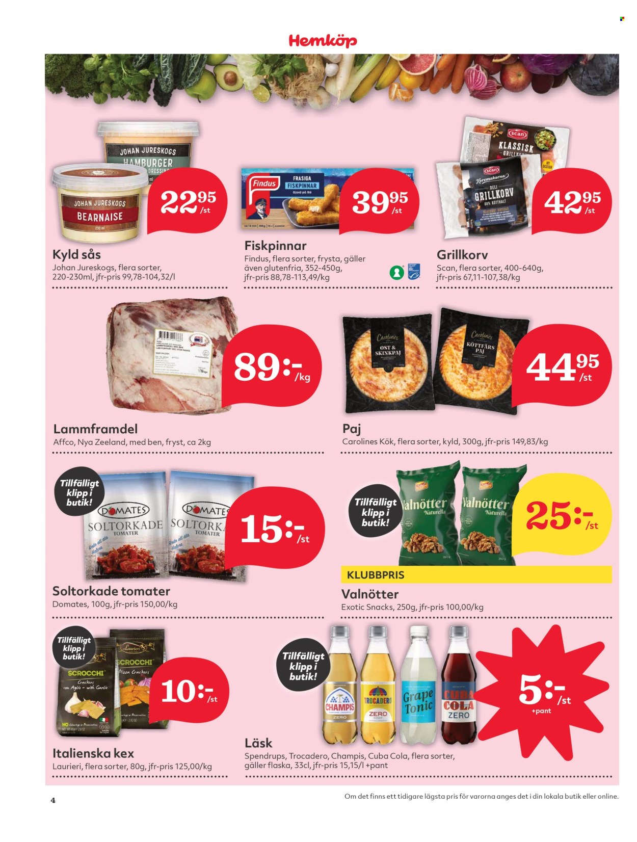 Hemköp reklamblad - 24/3 2025 - 30/3 2025. Sida 4