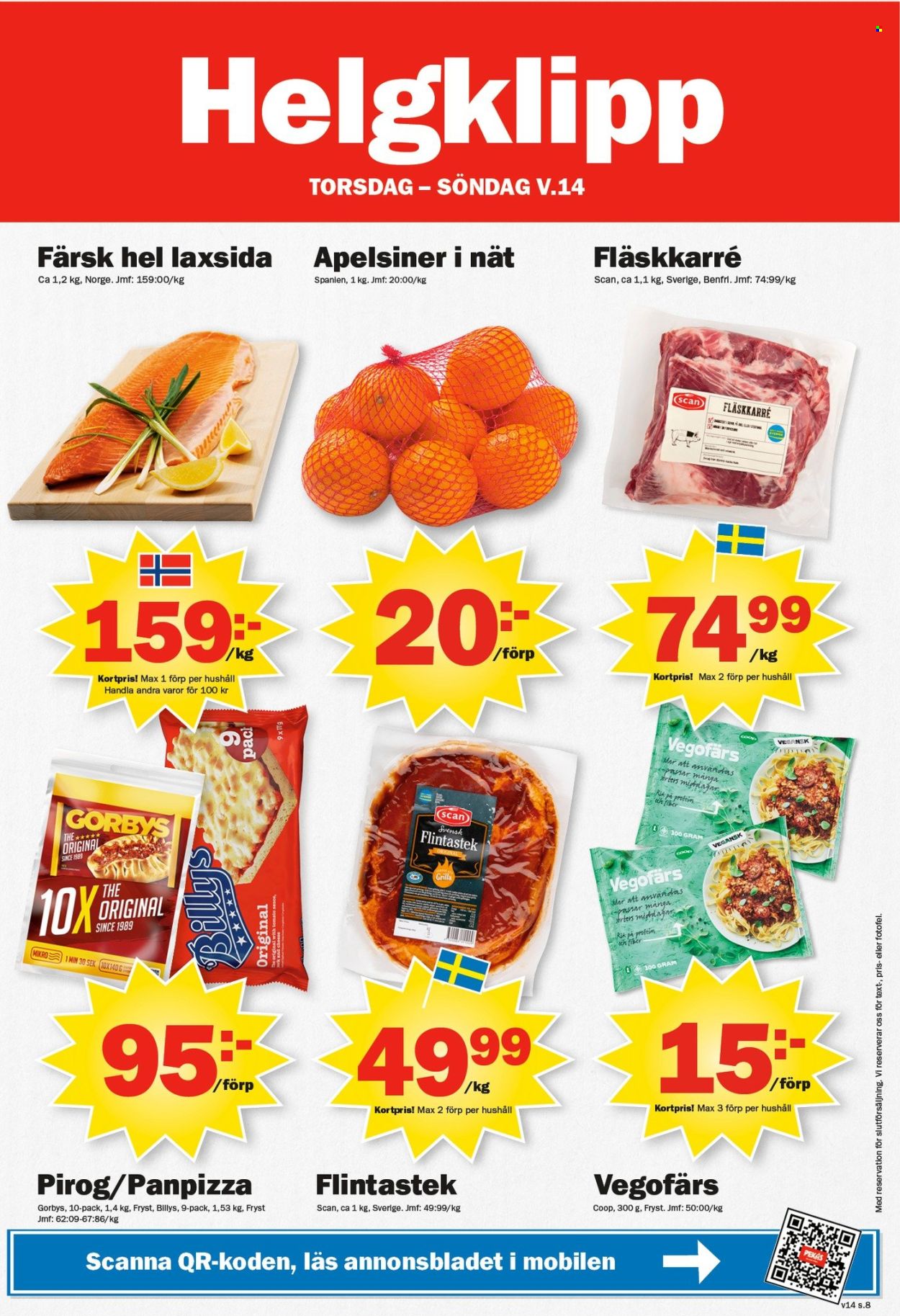 Pekås reklamblad - 31/3 2025 - 6/4 2025. Sida 8