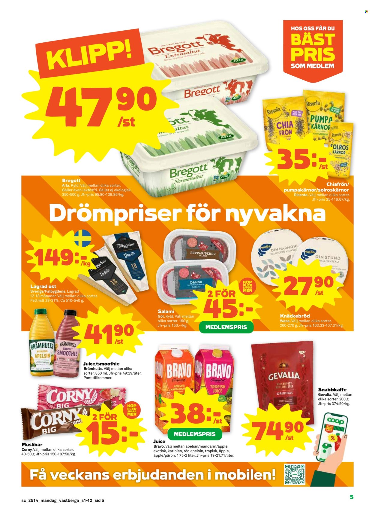 Stora Coop reklamblad - 31/3 2025 - 6/4 2025. Sida 5