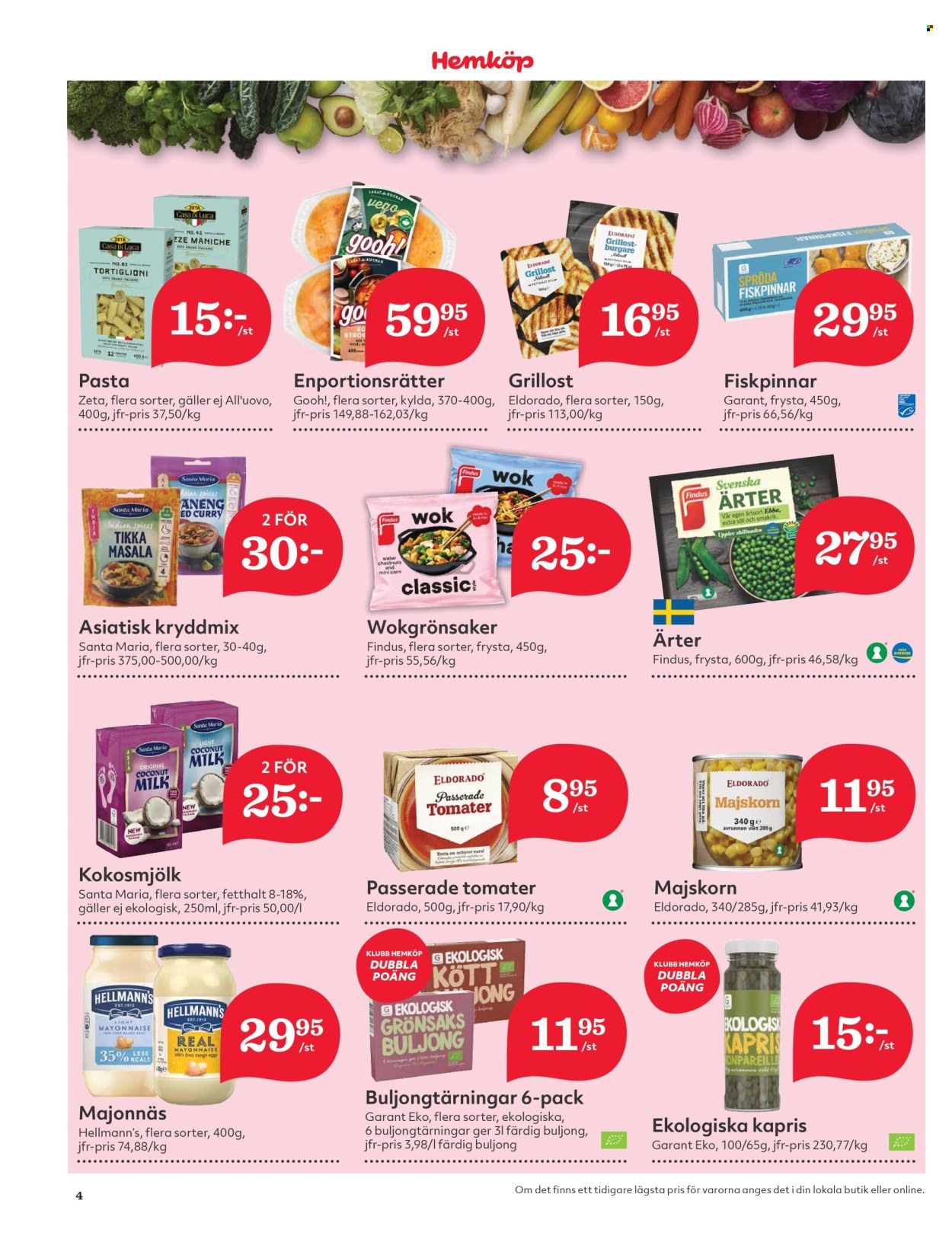 Hemköp reklamblad - 31/3 2025 - 6/4 2025. Sida 4