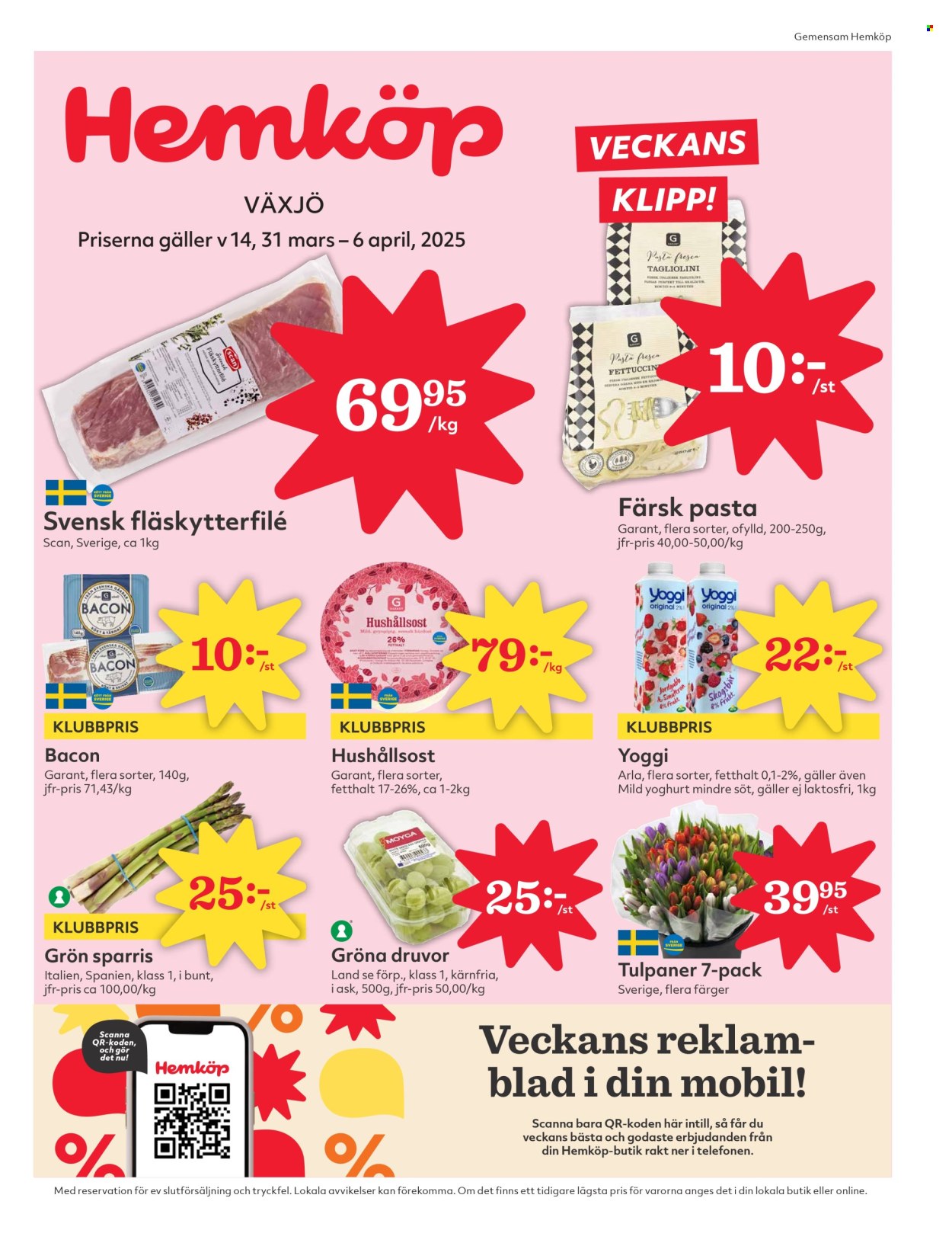 Hemköp reklamblad - 31/3 2025 - 6/4 2025. Sida 1