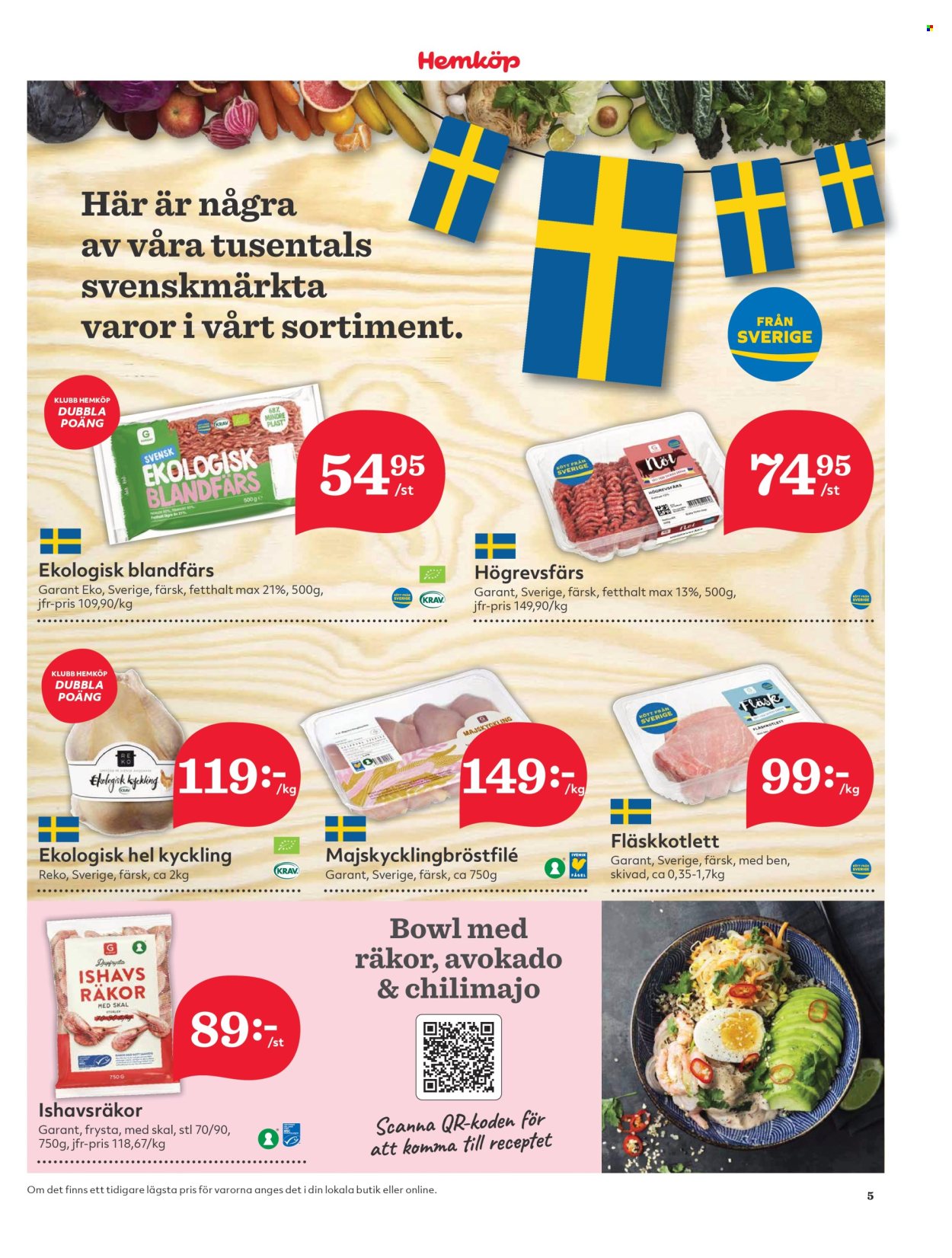Hemköp reklamblad - 31/3 2025 - 6/4 2025. Sida 5