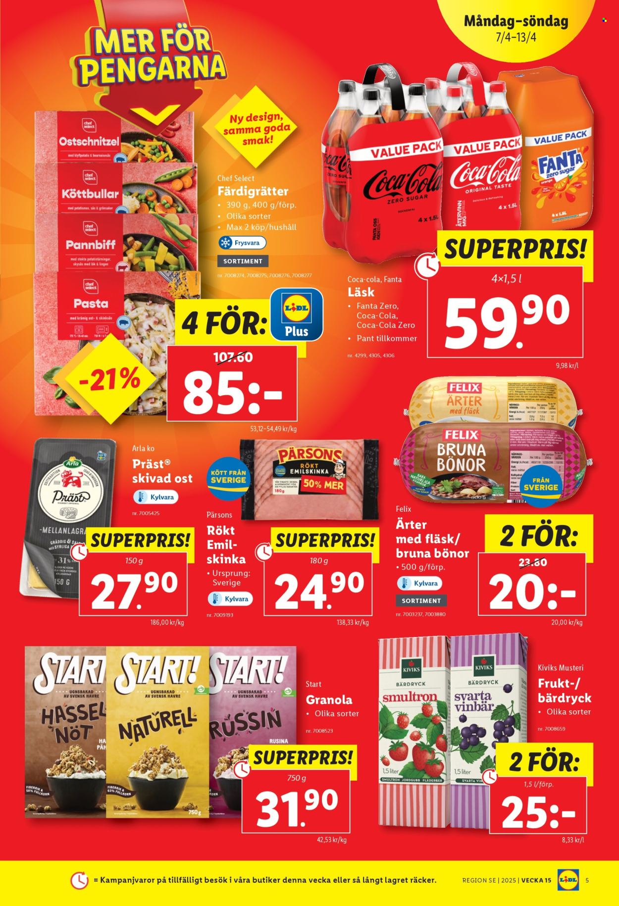 Lidl reklamblad - 7/4 2025 - 13/4 2025. Sida 5