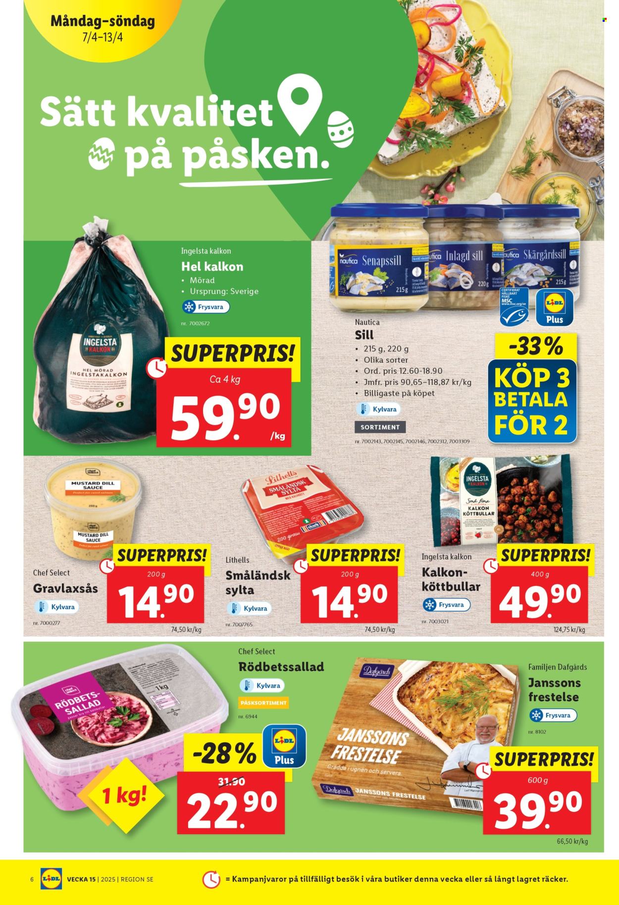 Lidl reklamblad - 7/4 2025 - 13/4 2025. Sida 6