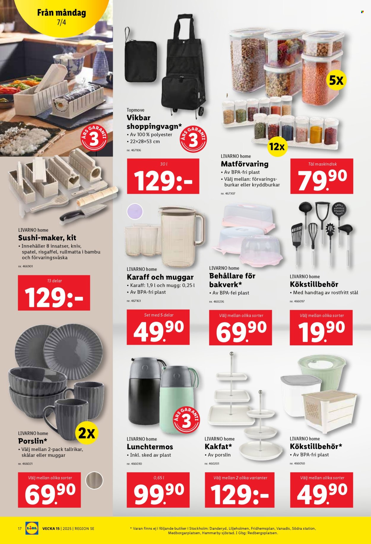 Lidl reklamblad - 7/4 2025 - 13/4 2025. Sida 19
