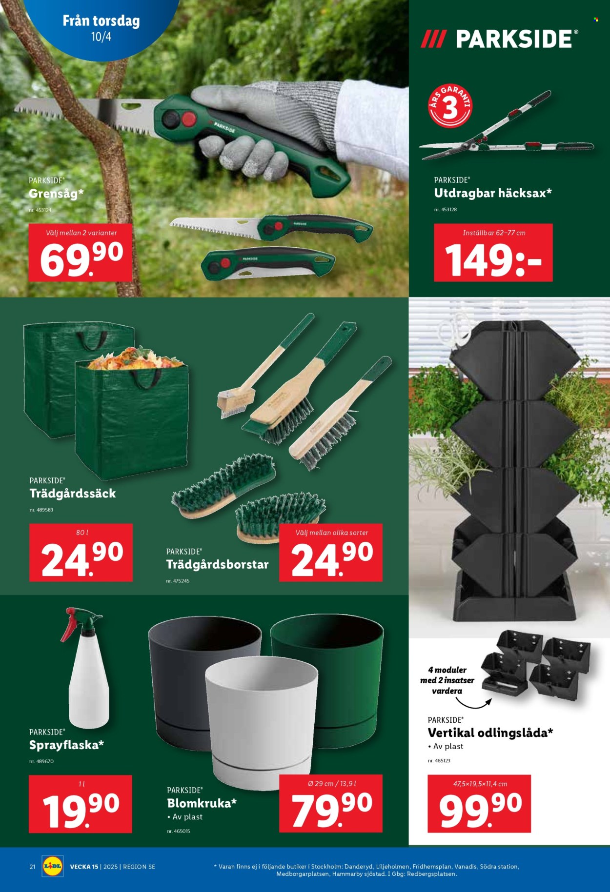 Lidl reklamblad - 7/4 2025 - 13/4 2025. Sida 23