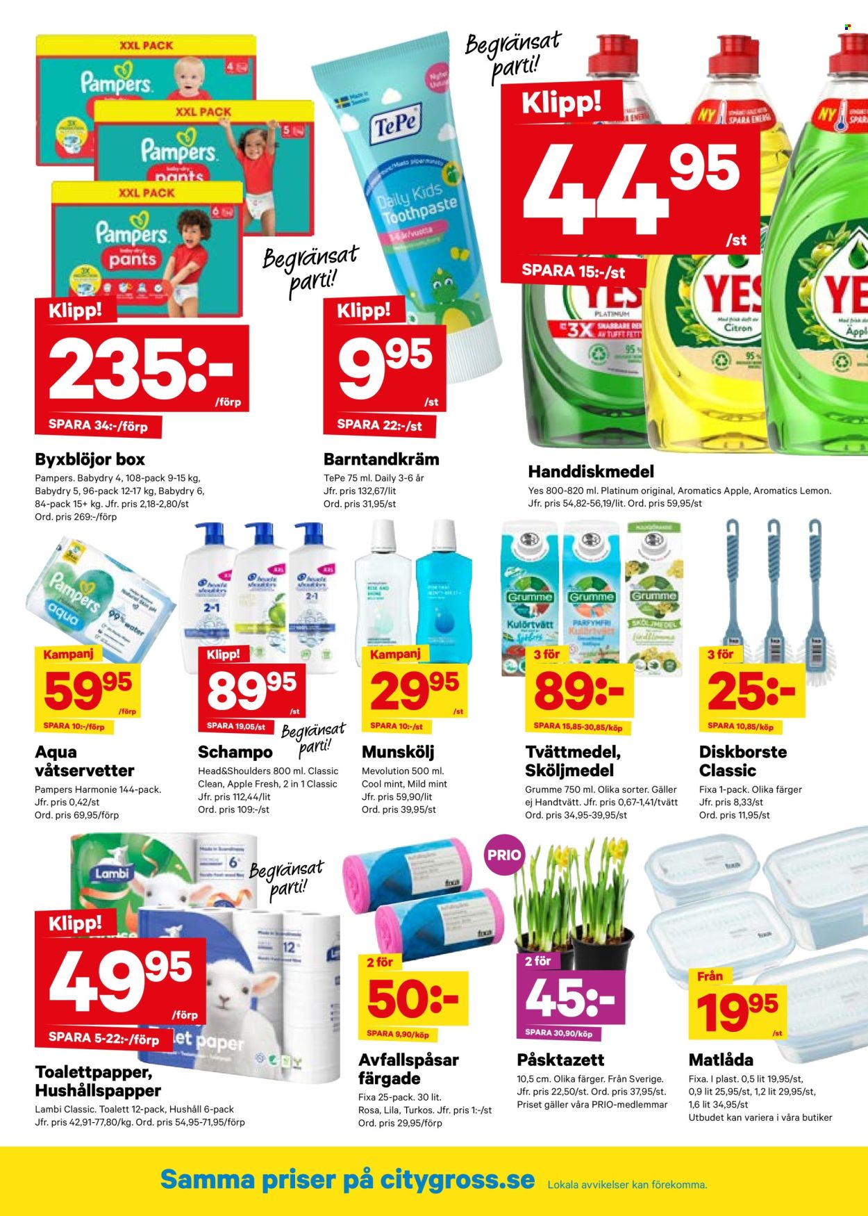 City Gross reklamblad - 31/3 2025 - 6/4 2025. Sida 10