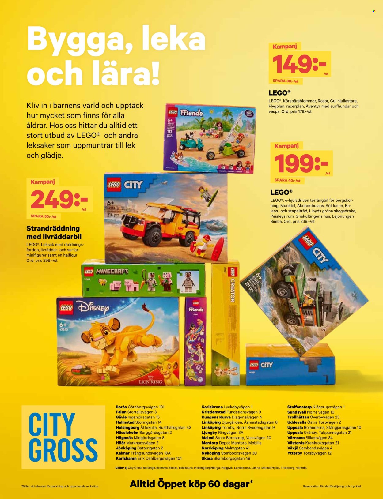 City Gross reklamblad - 31/3 2025 - 6/4 2025. Sida 33