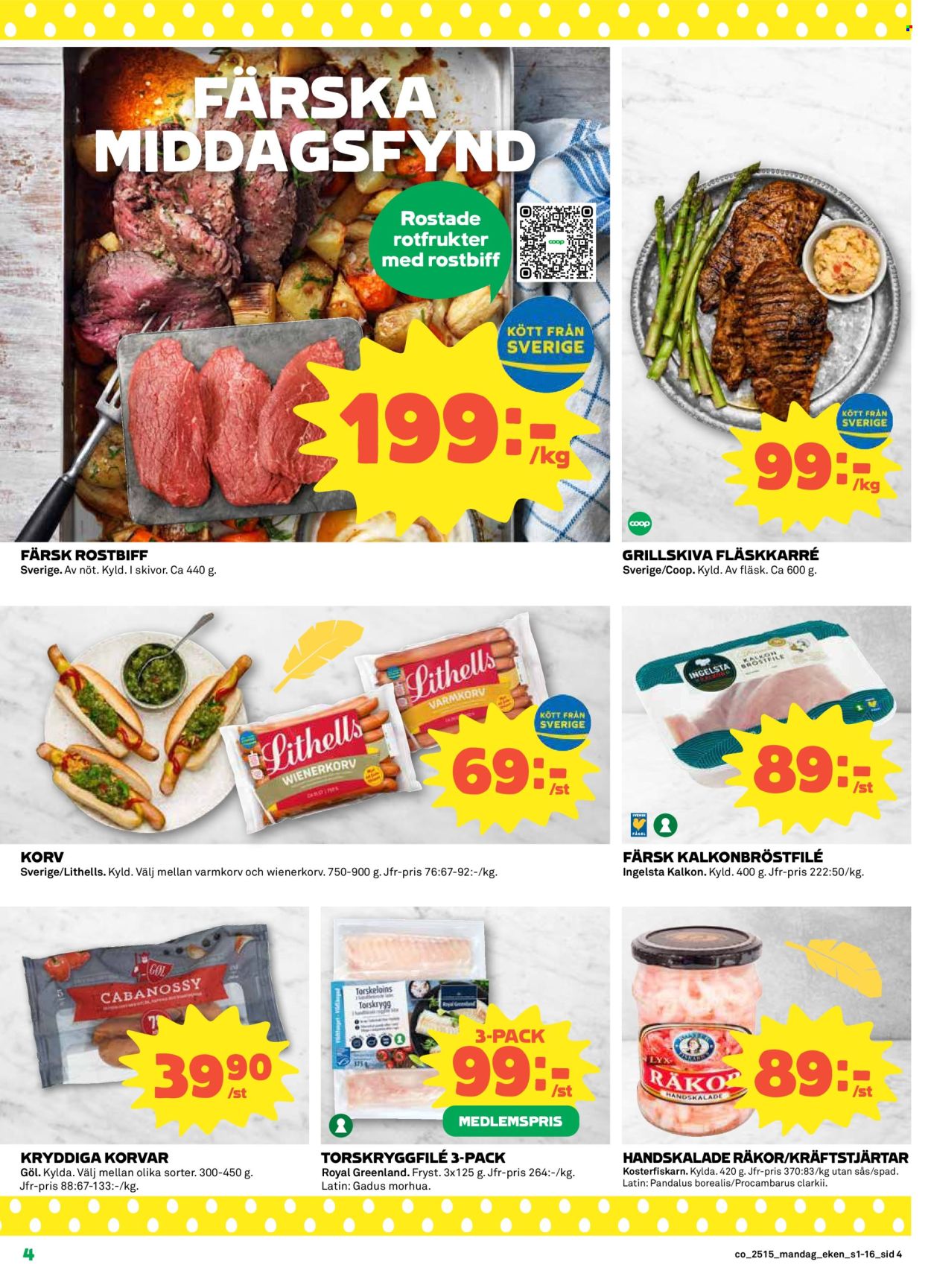 Coop reklamblad - 7/4 2025 - 13/4 2025. Sida 4