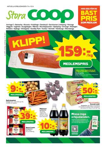 Stora Coop reklamblad - 7/4 2025 - 13/4 2025.