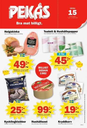 Pekås reklamblad - 7/4 2025 - 13/4 2025.